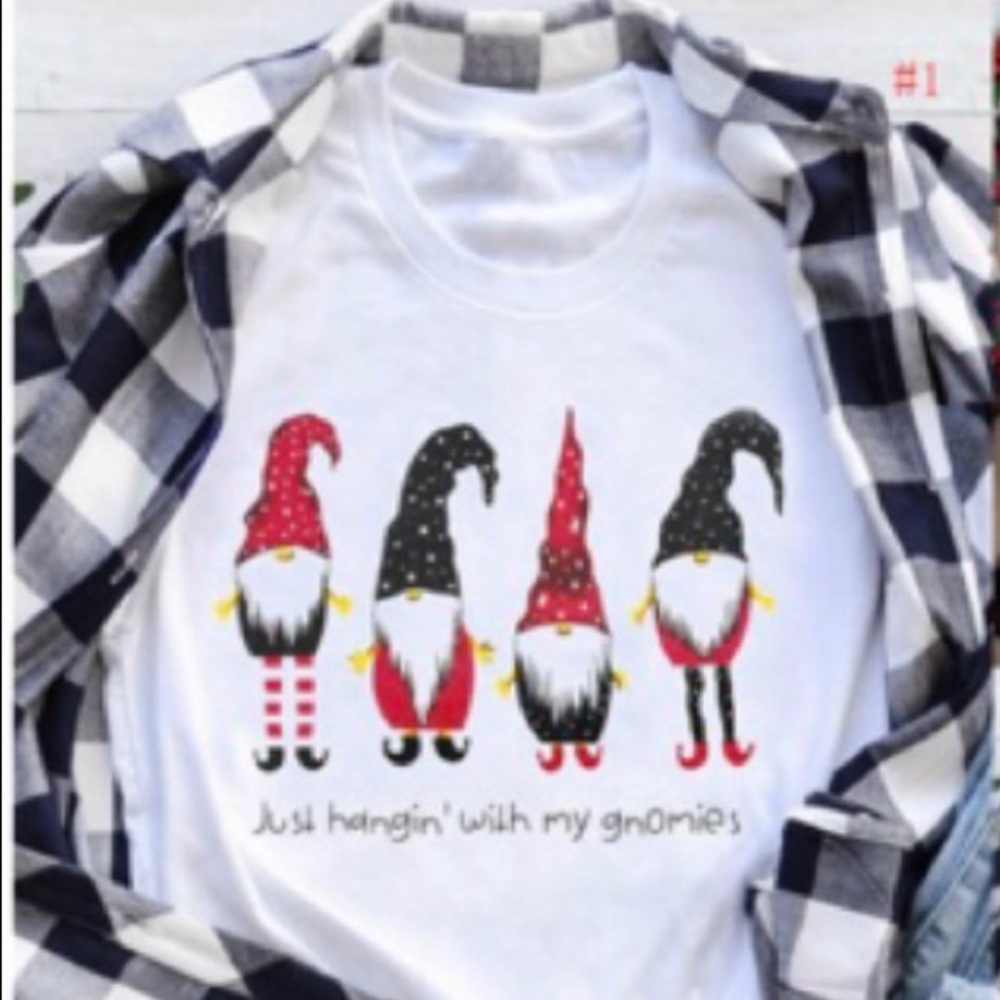 Christmas gnomes t-shirt 🎄
